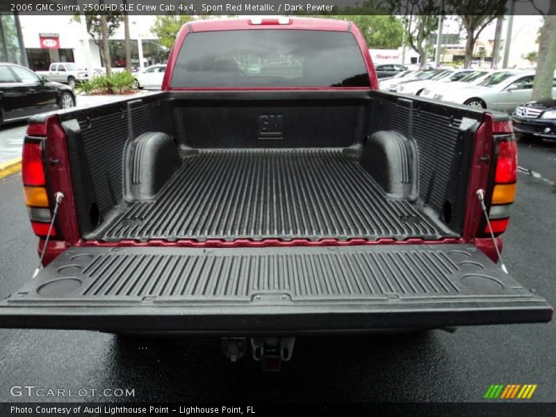 Sport Red Metallic / Dark Pewter 2006 GMC Sierra 2500HD SLE Crew Cab 4x4