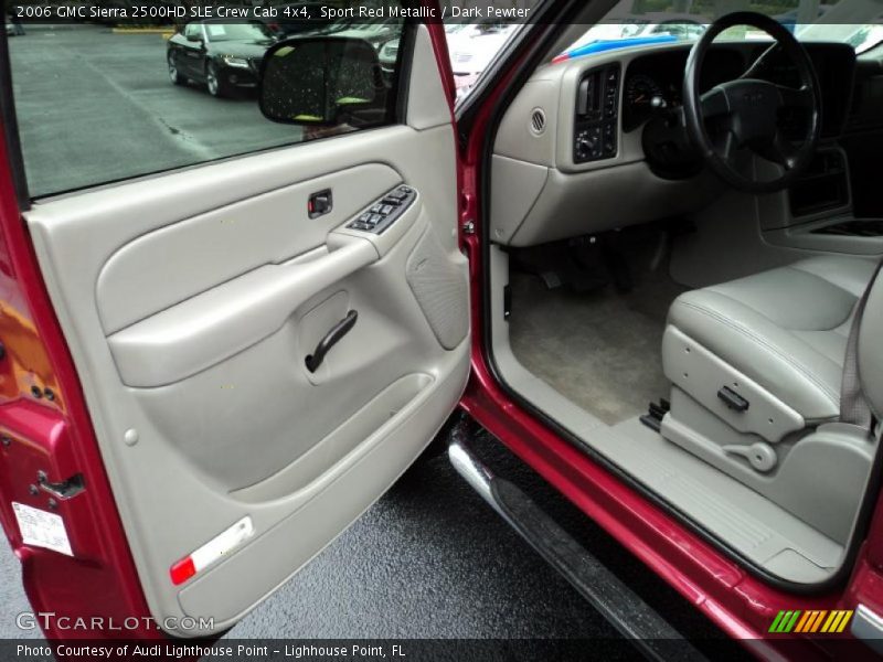 Sport Red Metallic / Dark Pewter 2006 GMC Sierra 2500HD SLE Crew Cab 4x4
