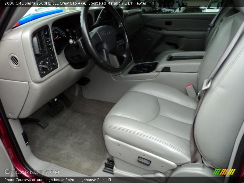 Sport Red Metallic / Dark Pewter 2006 GMC Sierra 2500HD SLE Crew Cab 4x4