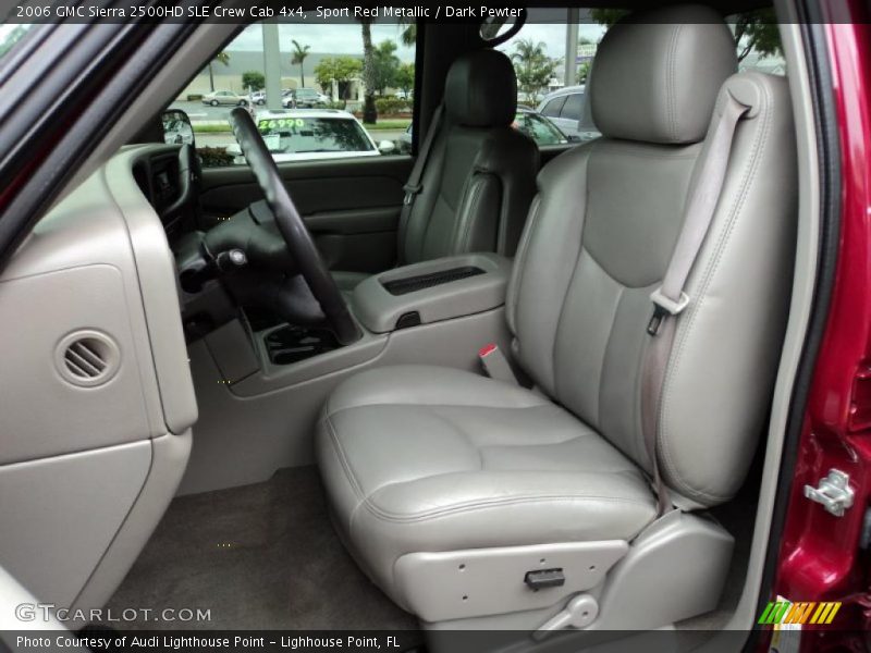 Sport Red Metallic / Dark Pewter 2006 GMC Sierra 2500HD SLE Crew Cab 4x4