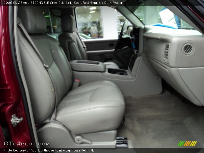 Sport Red Metallic / Dark Pewter 2006 GMC Sierra 2500HD SLE Crew Cab 4x4