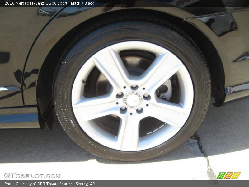 Black / Black 2010 Mercedes-Benz C 300 Sport