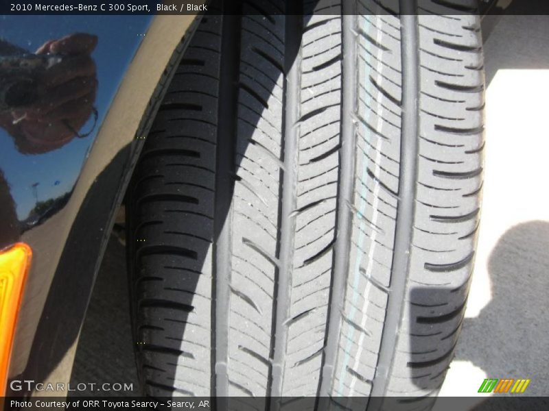 Black / Black 2010 Mercedes-Benz C 300 Sport