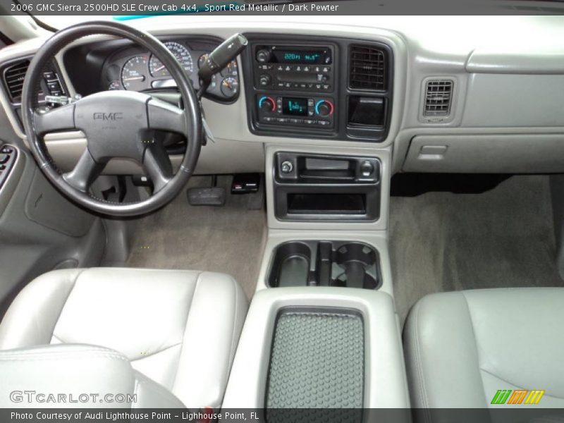 Sport Red Metallic / Dark Pewter 2006 GMC Sierra 2500HD SLE Crew Cab 4x4