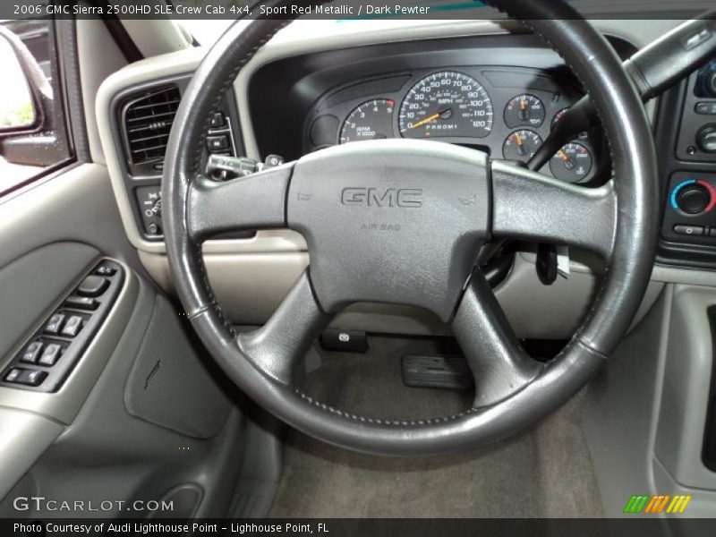 Sport Red Metallic / Dark Pewter 2006 GMC Sierra 2500HD SLE Crew Cab 4x4
