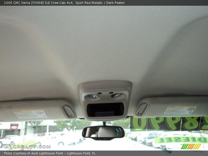 Sport Red Metallic / Dark Pewter 2006 GMC Sierra 2500HD SLE Crew Cab 4x4