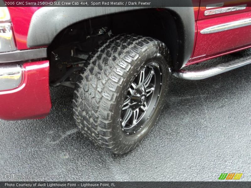 Sport Red Metallic / Dark Pewter 2006 GMC Sierra 2500HD SLE Crew Cab 4x4