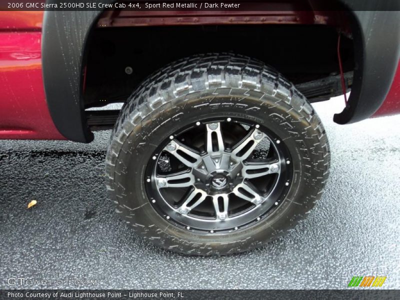 Sport Red Metallic / Dark Pewter 2006 GMC Sierra 2500HD SLE Crew Cab 4x4