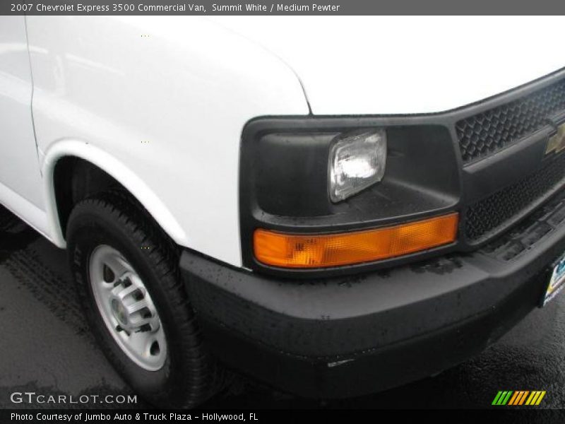 Summit White / Medium Pewter 2007 Chevrolet Express 3500 Commercial Van