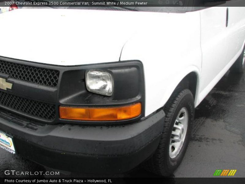 Summit White / Medium Pewter 2007 Chevrolet Express 3500 Commercial Van