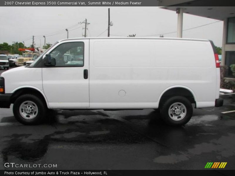 Summit White / Medium Pewter 2007 Chevrolet Express 3500 Commercial Van