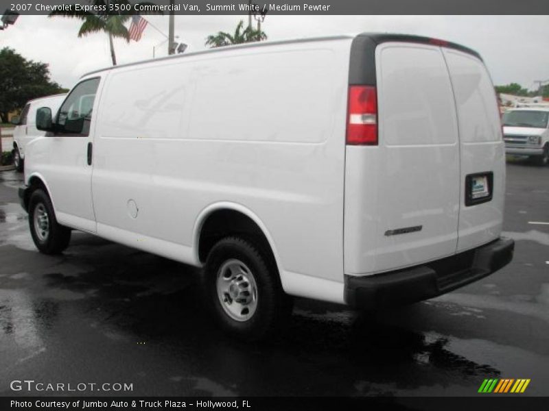 Summit White / Medium Pewter 2007 Chevrolet Express 3500 Commercial Van