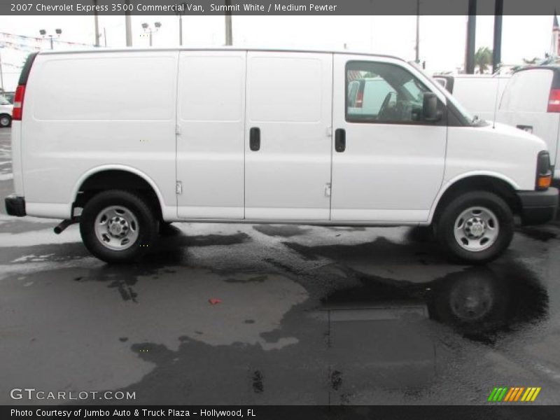 Summit White / Medium Pewter 2007 Chevrolet Express 3500 Commercial Van