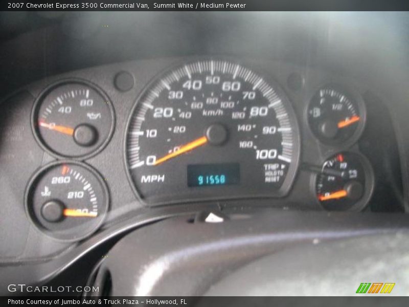 Summit White / Medium Pewter 2007 Chevrolet Express 3500 Commercial Van
