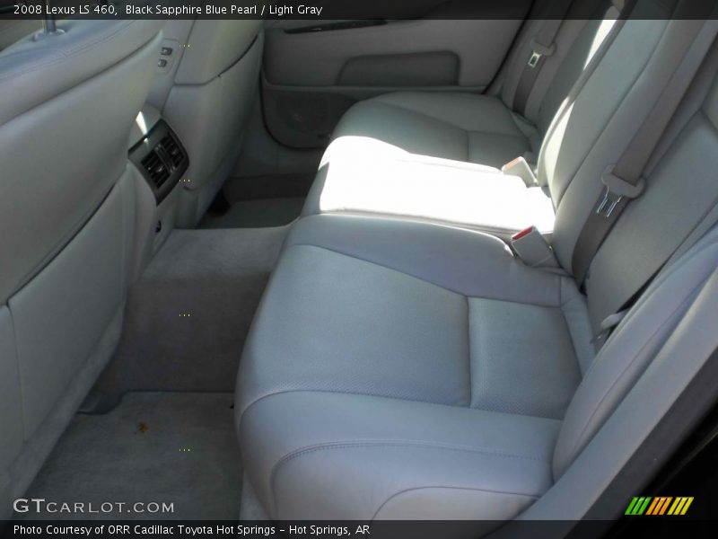 Black Sapphire Blue Pearl / Light Gray 2008 Lexus LS 460