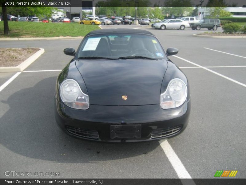 Black / Black 2001 Porsche Boxster