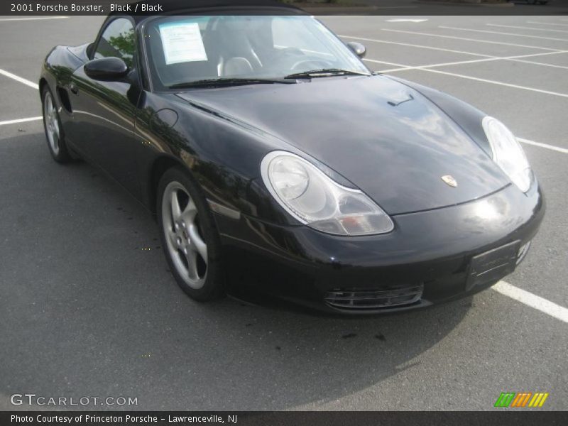 Black / Black 2001 Porsche Boxster