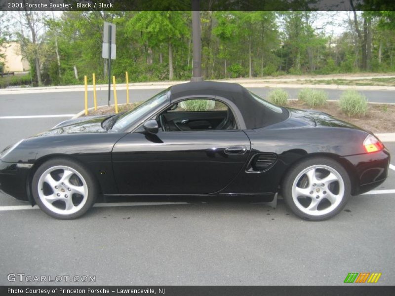 Black / Black 2001 Porsche Boxster