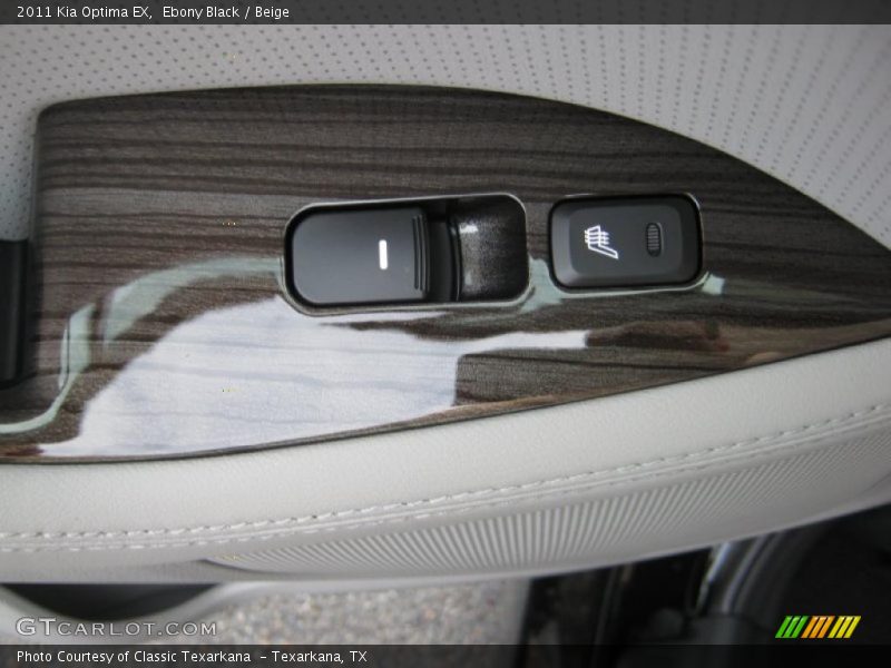 Ebony Black / Beige 2011 Kia Optima EX