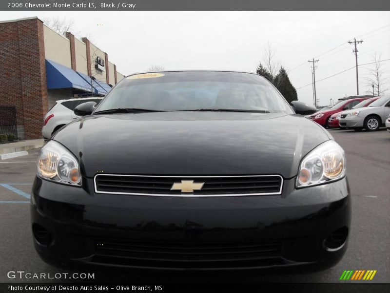 Black / Gray 2006 Chevrolet Monte Carlo LS
