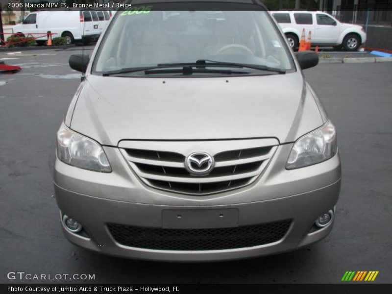 Bronze Metal / Beige 2006 Mazda MPV ES
