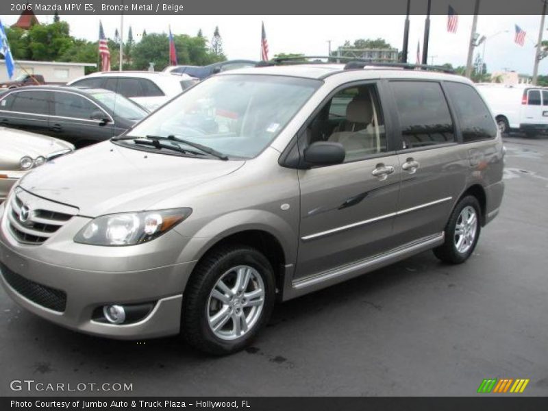 Bronze Metal / Beige 2006 Mazda MPV ES