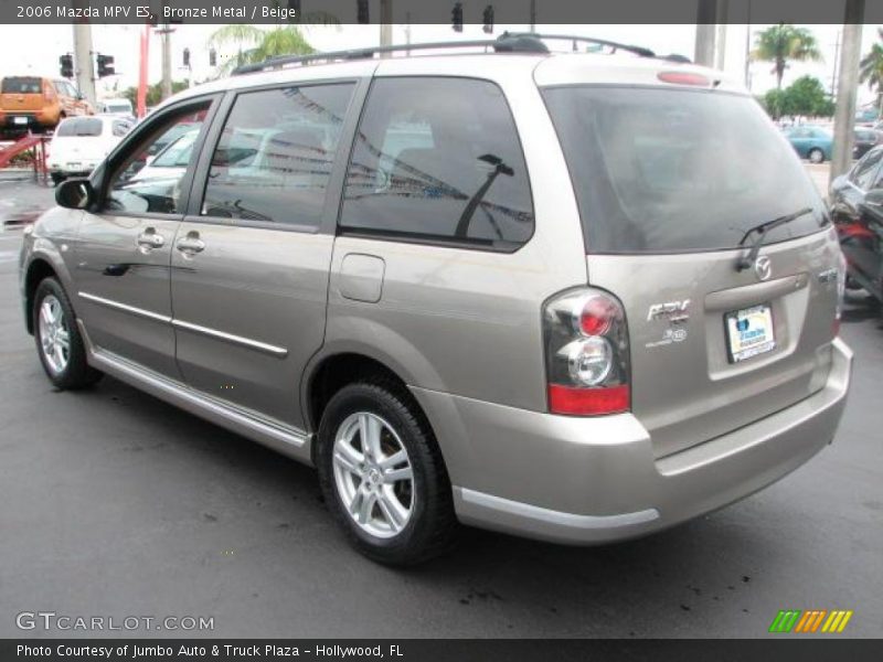 Bronze Metal / Beige 2006 Mazda MPV ES