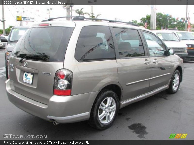 Bronze Metal / Beige 2006 Mazda MPV ES