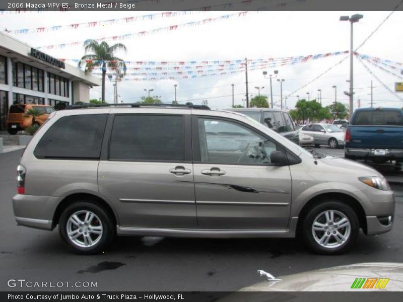 Bronze Metal / Beige 2006 Mazda MPV ES