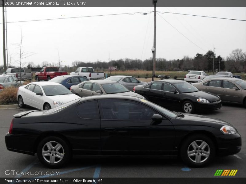 Black / Gray 2006 Chevrolet Monte Carlo LS