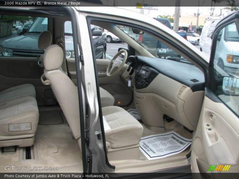 Bronze Metal / Beige 2006 Mazda MPV ES