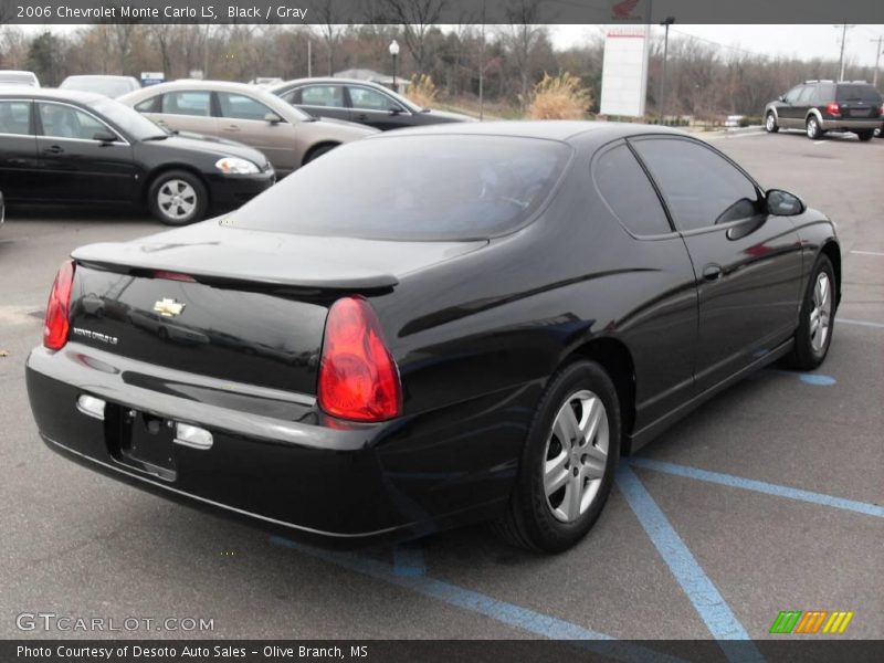 Black / Gray 2006 Chevrolet Monte Carlo LS