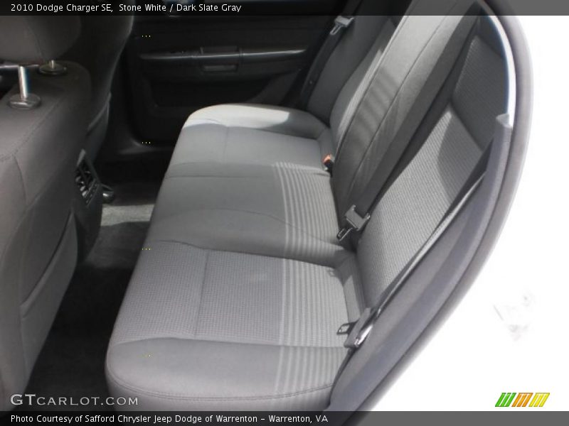 Stone White / Dark Slate Gray 2010 Dodge Charger SE