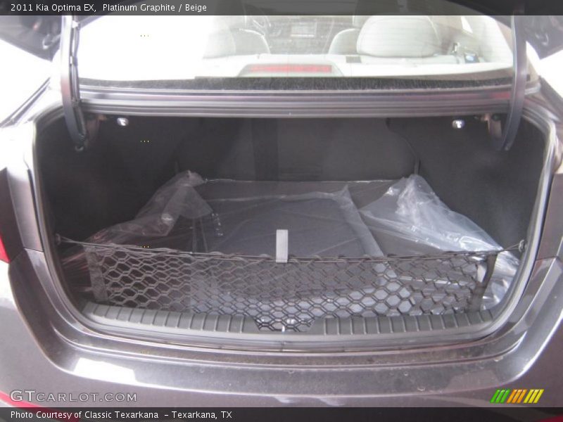 Platinum Graphite / Beige 2011 Kia Optima EX