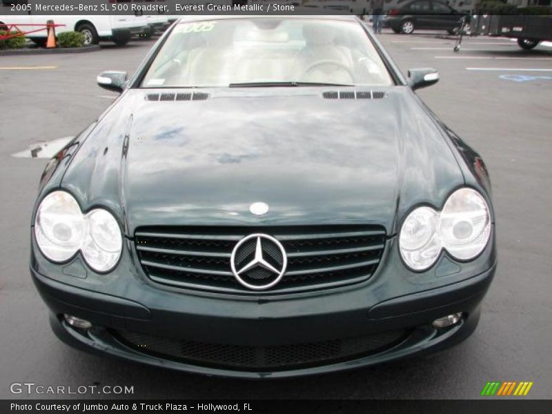  2005 SL 500 Roadster Everest Green Metallic