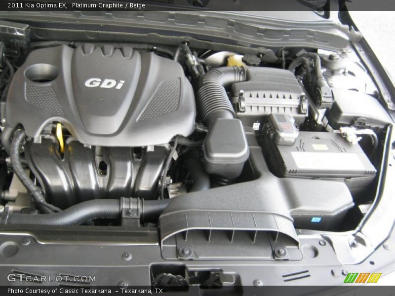 Platinum Graphite / Beige 2011 Kia Optima EX