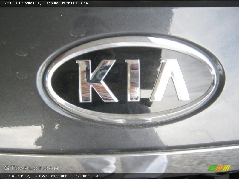 Platinum Graphite / Beige 2011 Kia Optima EX