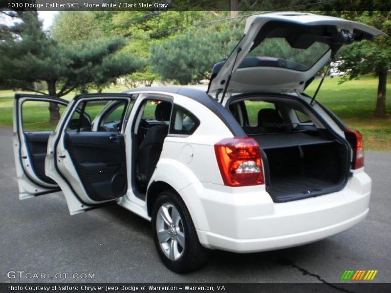 Stone White / Dark Slate Gray 2010 Dodge Caliber SXT