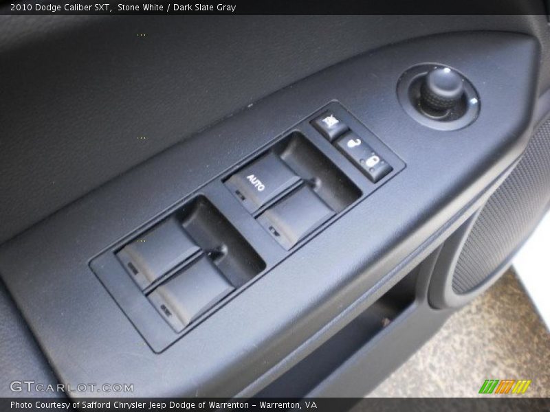 Stone White / Dark Slate Gray 2010 Dodge Caliber SXT
