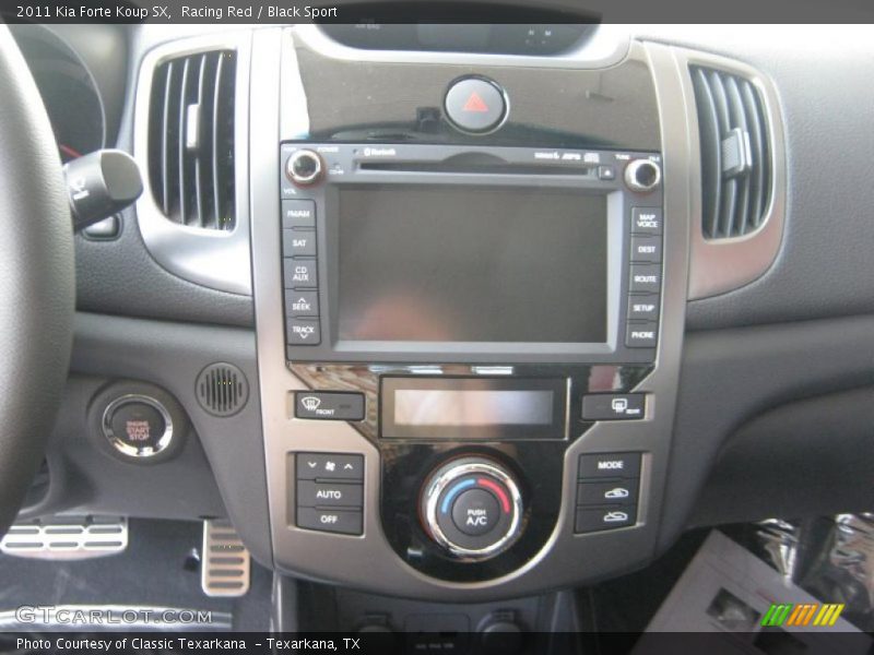 Controls of 2011 Forte Koup SX