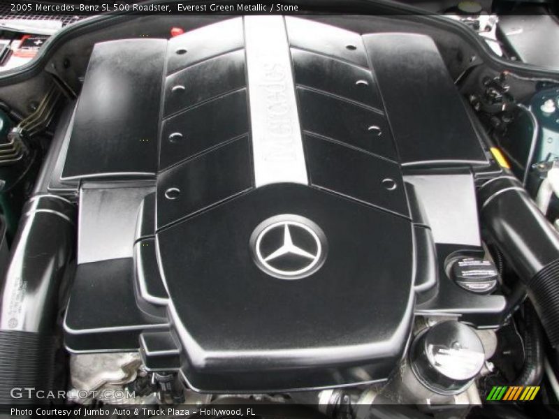  2005 SL 500 Roadster Engine - 5.0 Liter SOHC 24-Valve V8