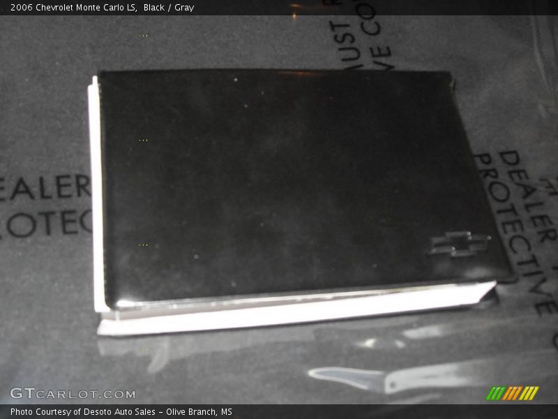 Black / Gray 2006 Chevrolet Monte Carlo LS