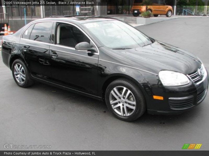 Black / Anthracite Black 2006 Volkswagen Jetta 2.5 Sedan