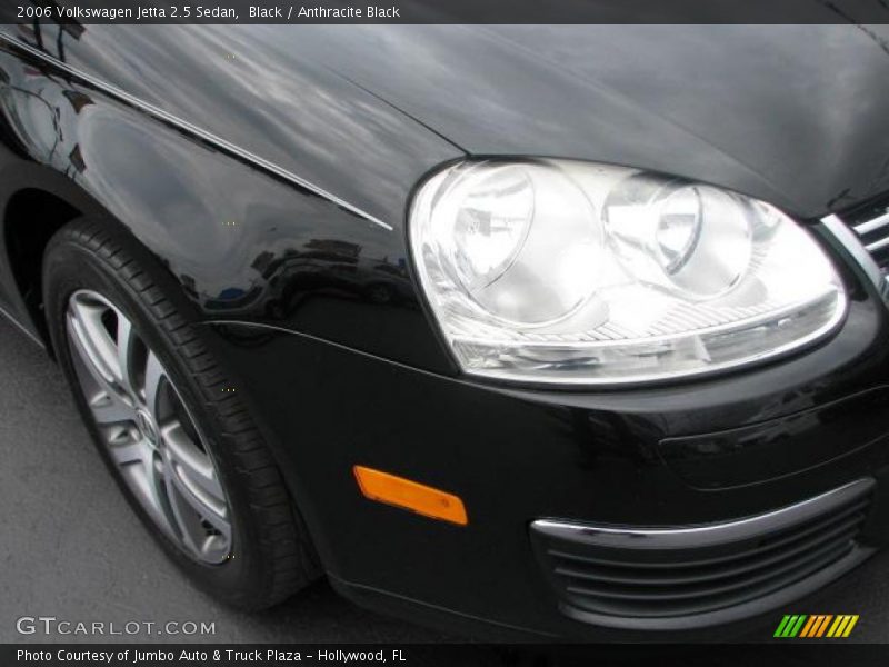 Black / Anthracite Black 2006 Volkswagen Jetta 2.5 Sedan