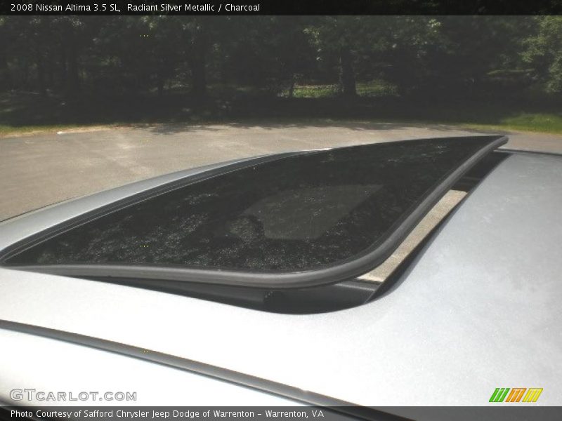 Radiant Silver Metallic / Charcoal 2008 Nissan Altima 3.5 SL