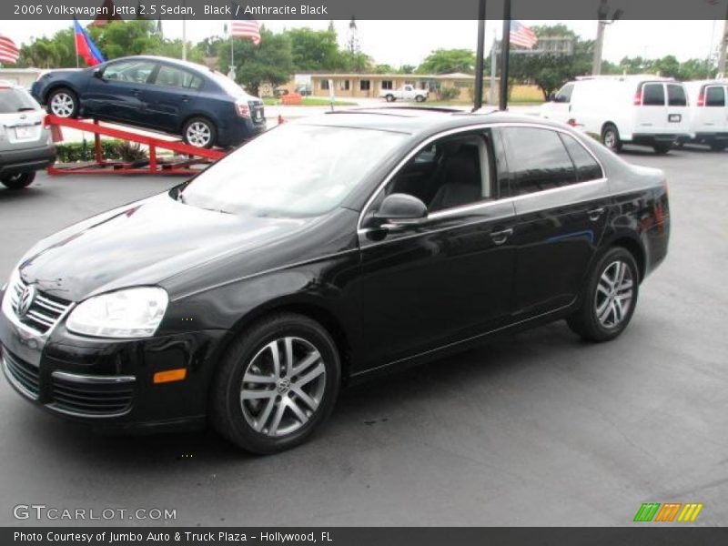 Black / Anthracite Black 2006 Volkswagen Jetta 2.5 Sedan