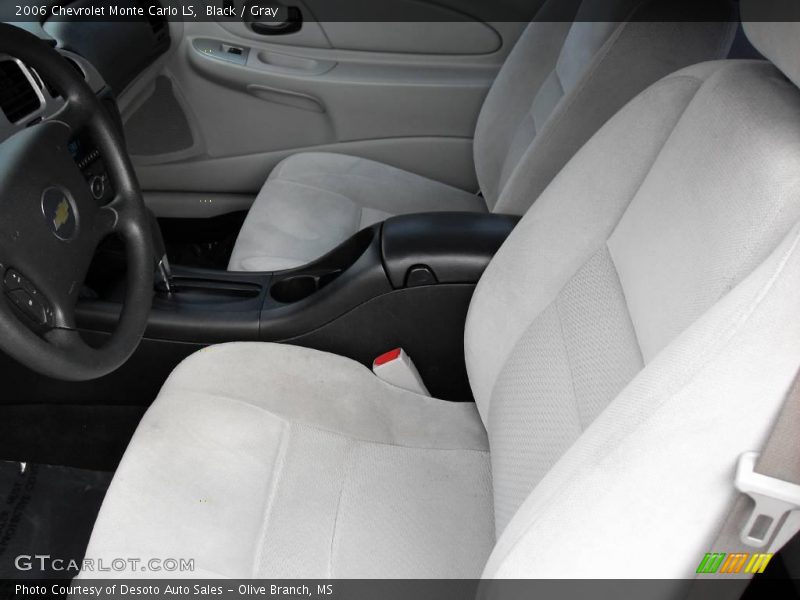 Black / Gray 2006 Chevrolet Monte Carlo LS