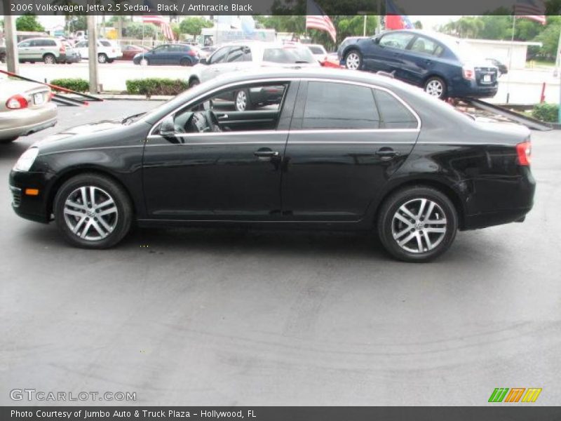 Black / Anthracite Black 2006 Volkswagen Jetta 2.5 Sedan