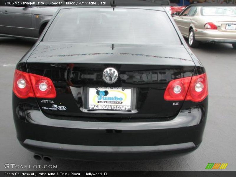 Black / Anthracite Black 2006 Volkswagen Jetta 2.5 Sedan