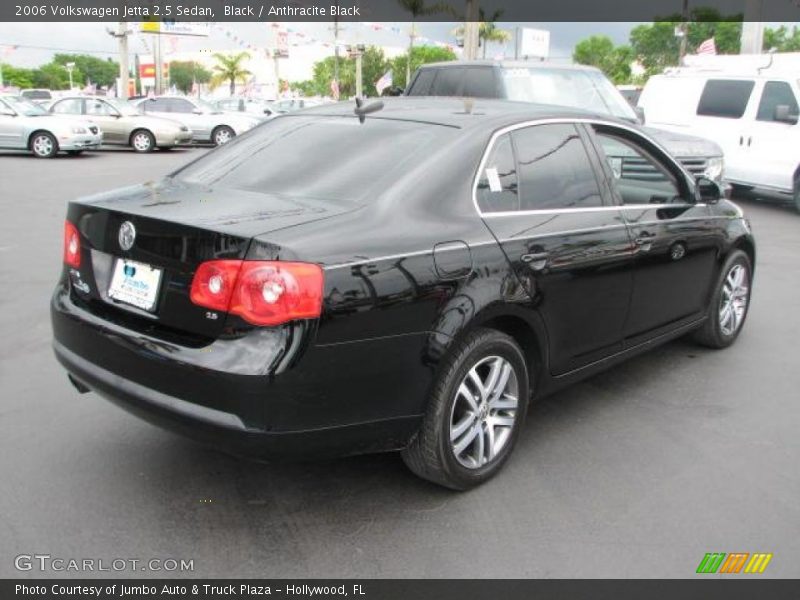 Black / Anthracite Black 2006 Volkswagen Jetta 2.5 Sedan